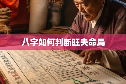 八字如何判断旺夫命局