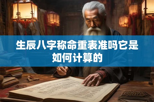 生辰八字称命重表准吗它是如何计算的