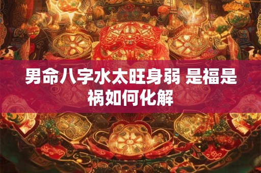 男命八字水太旺身弱 是福是祸如何化解