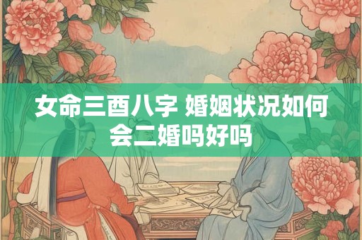 女命三酉八字 婚姻状况如何会二婚吗好吗