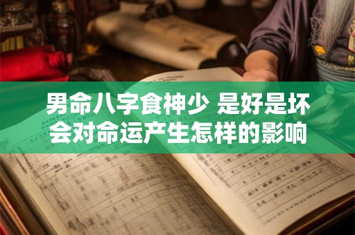 男命八字食神少 是好是坏会对命运产生怎样的影响