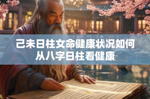 己未日柱女命健康状况如何从八字日柱看健康