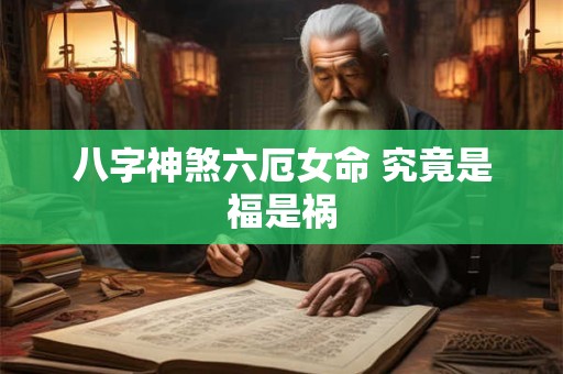 八字神煞六厄女命 究竟是福是祸