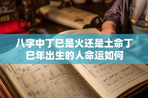八字中丁巳是火还是土命丁巳年出生的人命运如何 八字中丁巳是火还是土命丁巳年出生的人命运如何