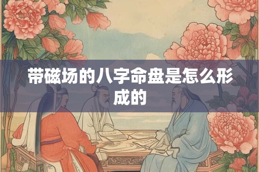 带磁场的八字命盘是怎么形成的