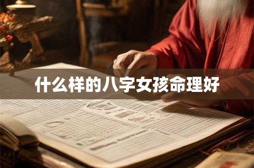 什么样的八字女孩命理好