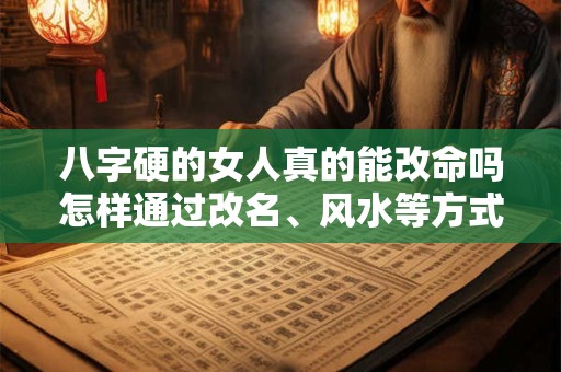 八字硬的女人真的能改命吗怎样通过改名、风水等方式来调整命运