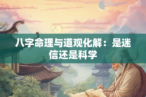 八字命理与道观化解：是迷信还是科学