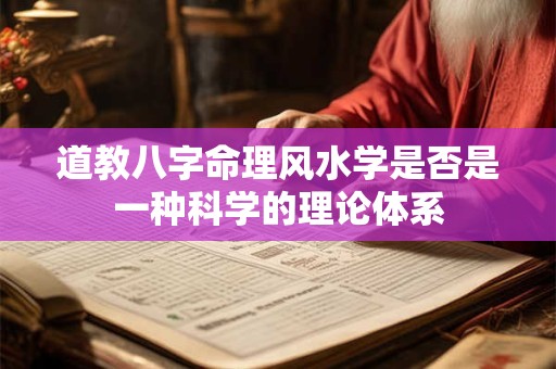 道教八字命理风水学是否是一种科学的理论体系