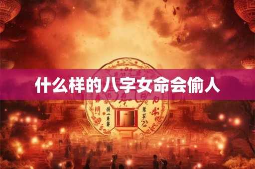 什么样的八字女命会偷人