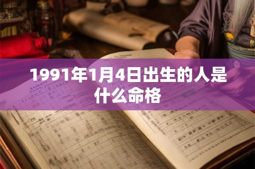 1991年1月4日出生的人是什么命格