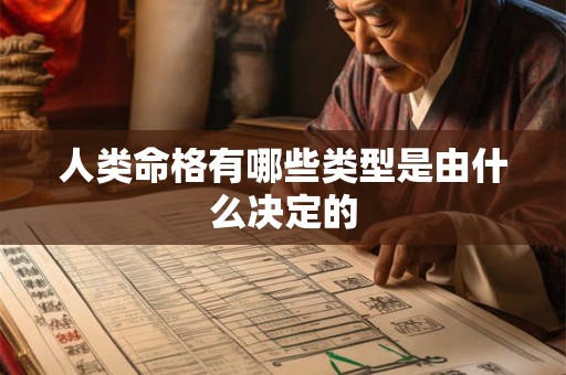 人类命格有哪些类型是由什么决定的