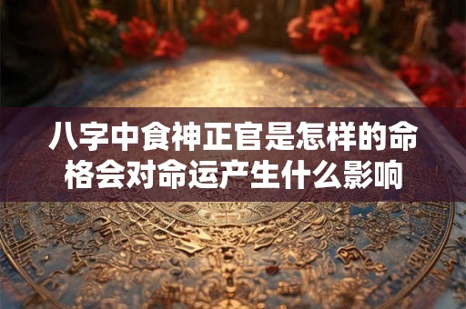 八字中食神正官是怎样的命格会对命运产生什么影响