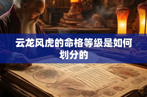云龙风虎的命格等级是如何划分的