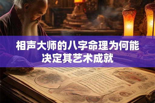 相声大师的八字命理为何能决定其艺术成就