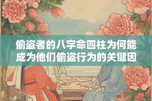 偷盗者的八字命四柱为何能成为他们偷盗行为的关键因素