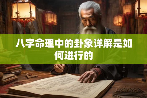 八字命理中的卦象详解是如何进行的