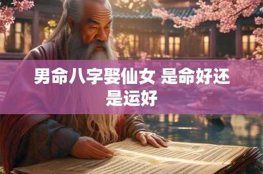 男命八字娶仙女 是命好还是运好