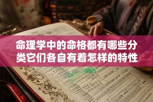 命理学中的命格都有哪些分类它们各自有着怎样的特性和解读方式