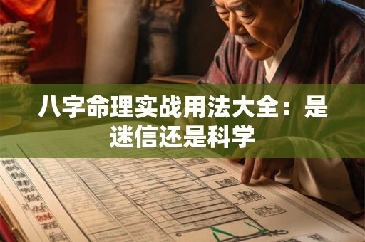 八字命理实战用法大全：是迷信还是科学