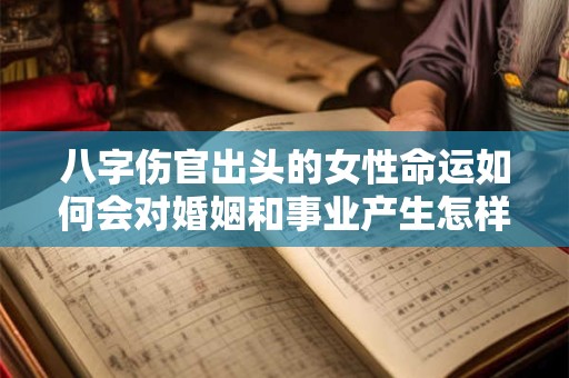 八字伤官出头的女性命运如何会对婚姻和事业产生怎样的影响