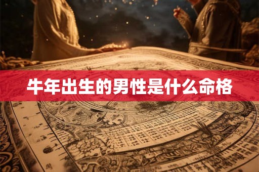 牛年出生的男性是什么命格