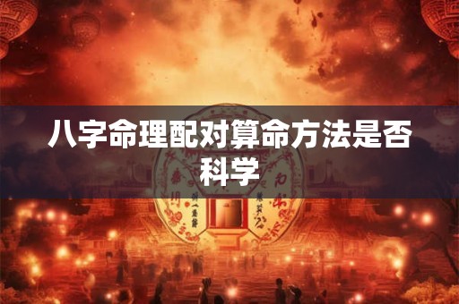 八字命理配对算命方法是否科学