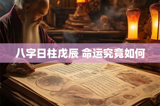 八字日柱戊辰 命运究竟如何