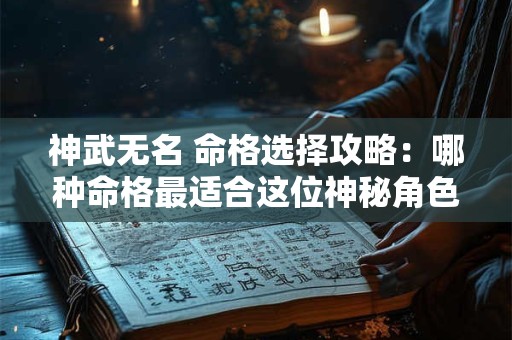 神武无名 命格选择攻略：哪种命格最适合这位神秘角色