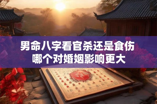男命八字看官杀还是食伤 哪个对婚姻影响更大