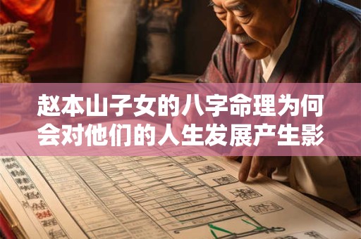 赵本山子女的八字命理为何会对他们的人生发展产生影响