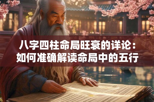 详细阅读:八字四柱命局旺衰的详论:如何准确解读命局中的五行力量 八字四柱命局旺衰的详论:如何准确解读命局中的五行力量