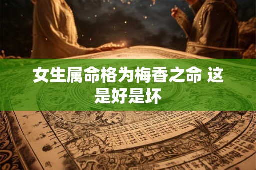 女生属命格为梅香之命 这是好是坏
