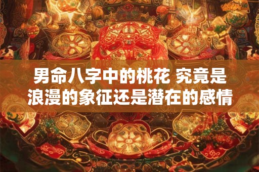 男命八字中的桃花 究竟是浪漫的象征还是潜在的感情危机