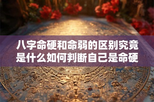 八字命硬和命弱的区别究竟是什么如何判断自己是命硬还是命弱