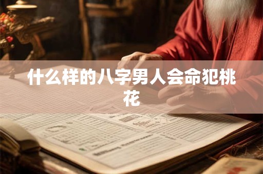 什么样的八字男人会命犯桃花