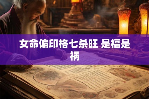 女命偏印格七杀旺 是福是祸