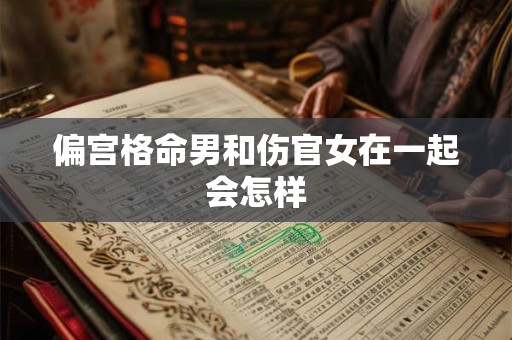 偏宫格命男和伤官女在一起会怎样