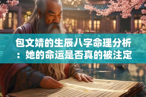 包文婧的生辰八字命理分析：她的命运是否真的被注定