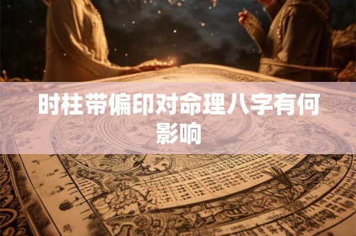时柱带偏印对命理八字有何影响