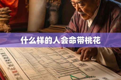 什么样的人会命带桃花