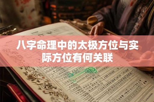 八字命理中的太极方位与实际方位有何关联