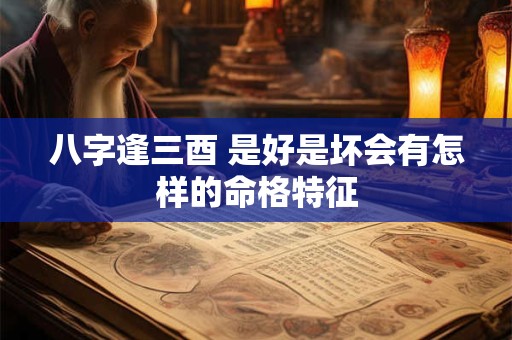 八字逢三酉 是好是坏会有怎样的命格特征