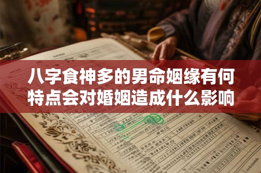 八字食神多的男命姻缘有何特点会对婚姻造成什么影响