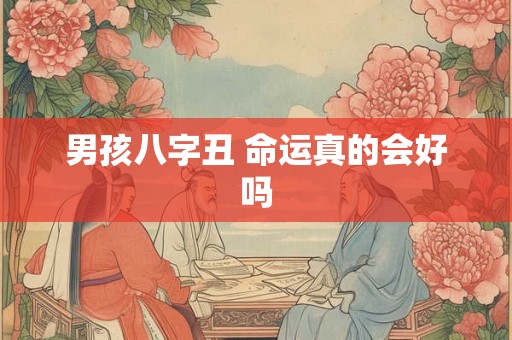 男孩八字丑 命运真的会好吗