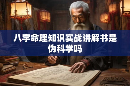 八字命理知识实战讲解书是伪科学吗