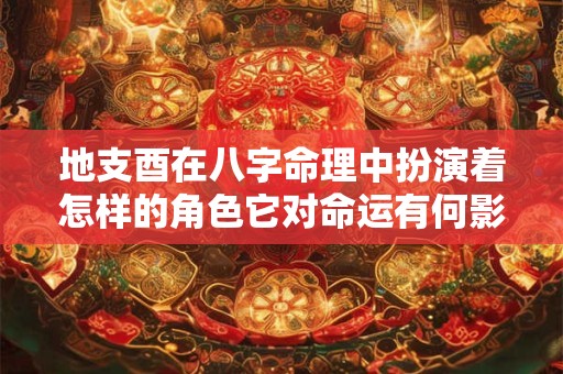 地支酉在八字命理中扮演着怎样的角色它对命运有何影响