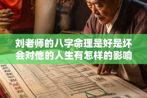 刘老师的八字命理是好是坏会对他的人生有怎样的影响
