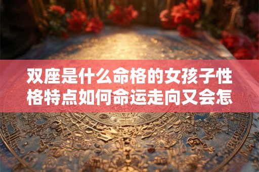 双座是什么命格的女孩子性格特点如何命运走向又会怎样