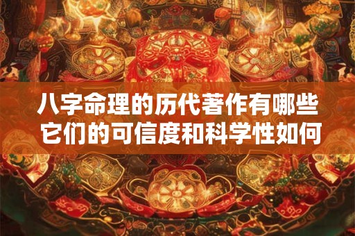 八字命理的历代著作有哪些 它们的可信度和科学性如何呢